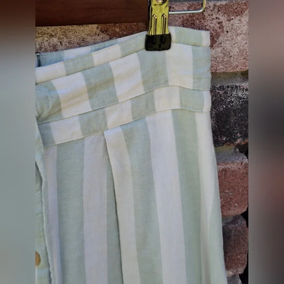 A New Day Striped Button-Down Skirt - Picture 3 of 12